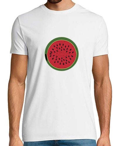 Camiseta Hombre Manga Corta Sandia Palestina laTostadora - latostadora.com - Modalova