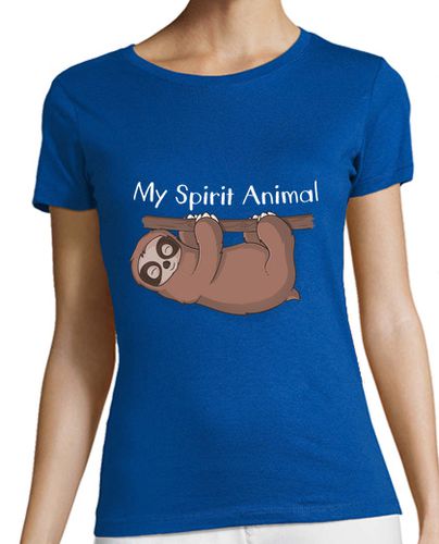 Camiseta mujer Sloth is My Spirit Animal - latostadora.com - Modalova