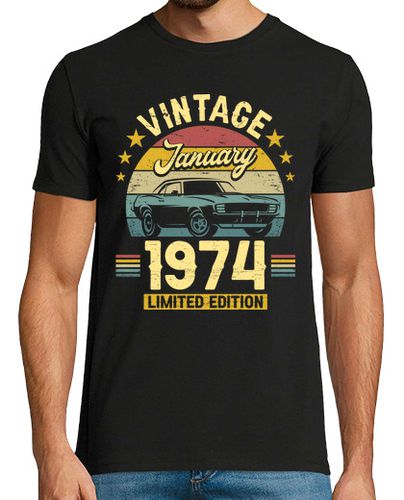 Camiseta Enero 1974 50 Años Cumpleaños laTostadora - latostadora.com - Modalova