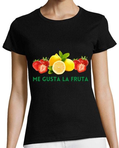 Camiseta Mujer Manga Corta me gusta la fruta laTostadora - latostadora.com - Modalova