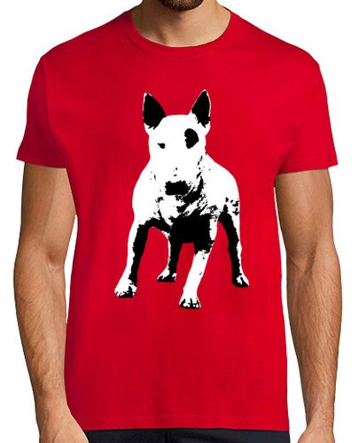 Camiseta Bull Terrier parche - latostadora.com - Modalova