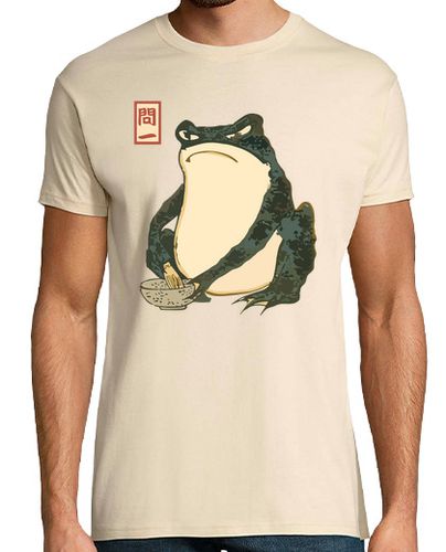 Camiseta Hombre Manga Corta vibraciones de rana matsumoto laTostadora - latostadora.com - Modalova