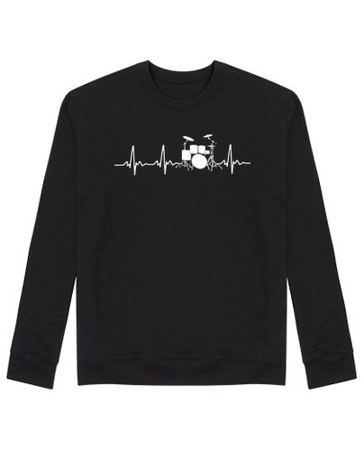 Sudadera Sin Capucha Unisex latido del baterista - idea de regalo divertida laTostadora - latostadora.com - Modalova