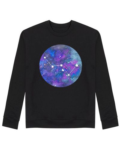 Sudadera Sin Capucha Unisex Constelación Casiopea Galaxia círculo laTostadora - latostadora.com - Modalova