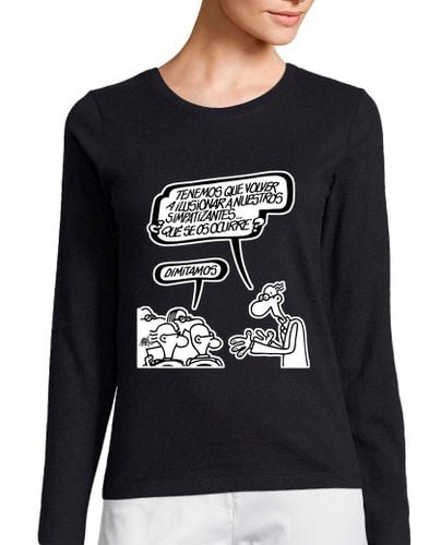 Camiseta Mujer Manga Larga Dimitamos laTostadora - latostadora.com - Modalova