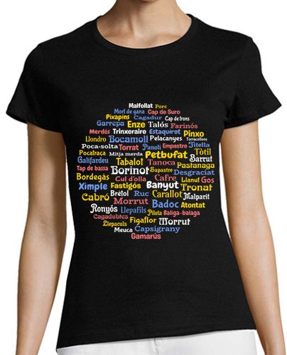 Camiseta mujer Insultos en Catalán Insults en Català Renecs Catalunya - latostadora.com - Modalova