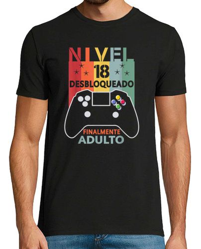 Camiseta Nivel 18 desbloqueado 18 Años Cumpleaño - latostadora.com - Modalova