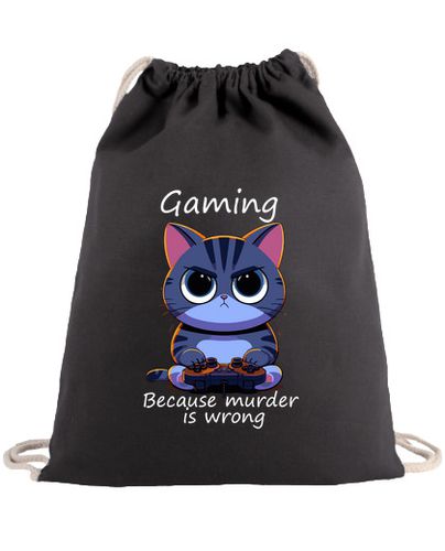 Bolsa Gaming because murder is wrong - latostadora.com - Modalova