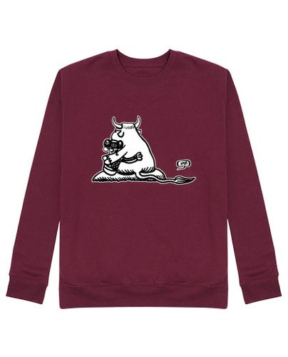 Sudadera Sin Capucha Unisex Toro y Torero laTostadora - latostadora.com - Modalova