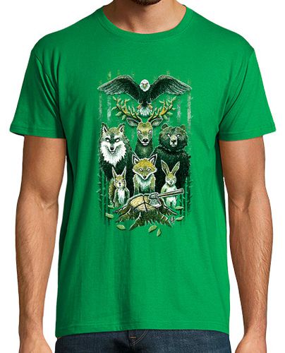 Camiseta Hombre Manga Corta FoRest In Peace laTostadora - latostadora.com - Modalova