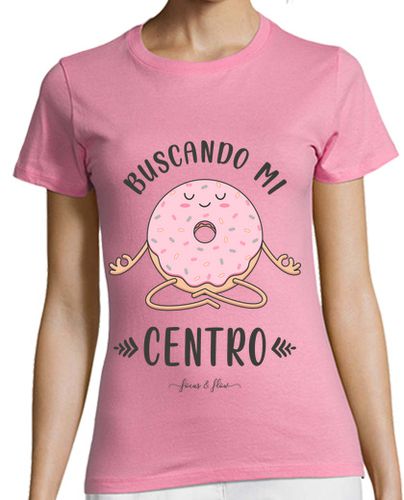 Camiseta Mujer Manga Corta Camiseta mujer Buscando mi centro laTostadora - latostadora.com - Modalova