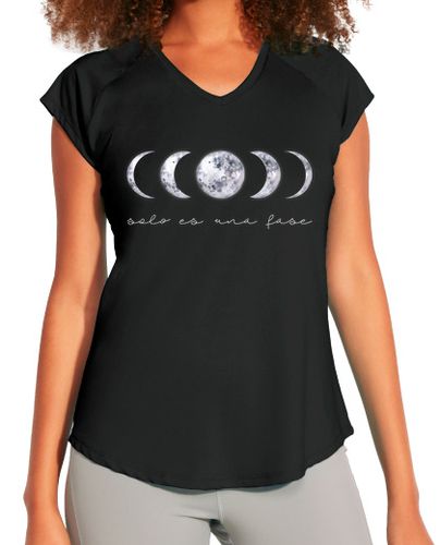 Camiseta deportiva mujer Camiseta Deportiva Mujer Fases Lunares, Solo Es Una Fase - latostadora.com - Modalova