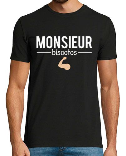 Camiseta monsieur biscotos culturismo bíceps laTostadora - latostadora.com - Modalova