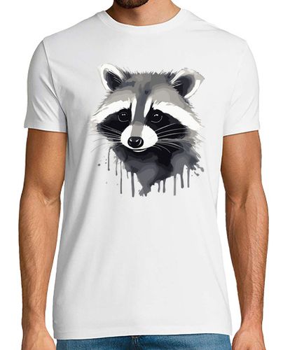 Camiseta acuarela de mapache - latostadora.com - Modalova