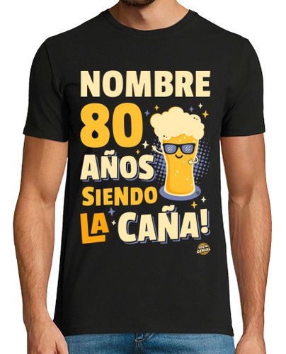 Camiseta 80 años siendo la caña - latostadora.com - Modalova