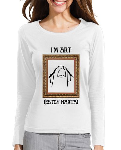 Camiseta mujer i m art estoy harta - latostadora.com - Modalova