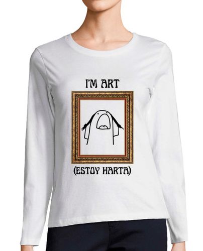 Camiseta mujer i m art estoy harta laTostadora - latostadora.com - Modalova