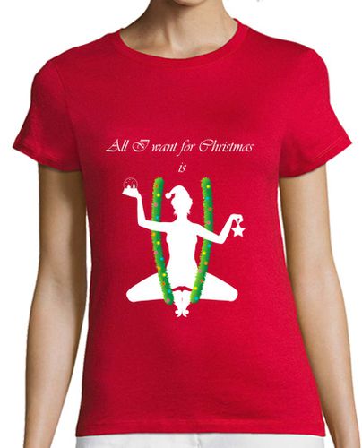Camiseta mujer loto de navidad - latostadora.com - Modalova