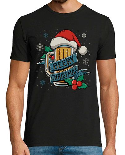 Camiseta Beery Christmas - latostadora.com - Modalova