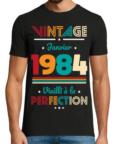 Camiseta Idea de regalo vintage de enero de 1984 laTostadora - latostadora.com - Modalova