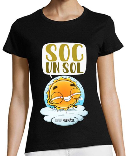 Camiseta mujer Soc un sol - latostadora.com - Modalova