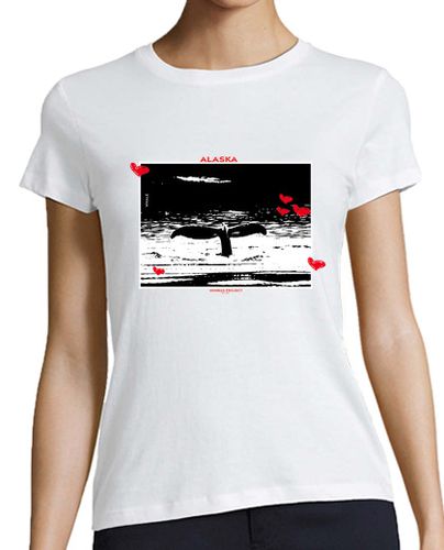 Camiseta mujer Cola ballena - latostadora.com - Modalova