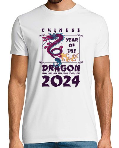 Camiseta año chino del dragón 2024 zodíaco chino de víspera de año nuevo laTostadora - latostadora.com - Modalova