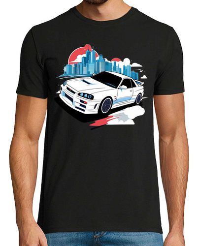 Camiseta skyline gt-r r34 - idea de regalo, coche deportivo laTostadora - latostadora.com - Modalova