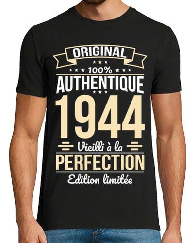 Camiseta cumpleaños 80 años original 1944 laTostadora - latostadora.com - Modalova