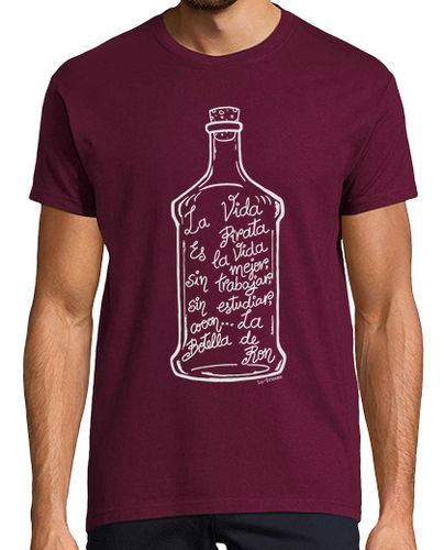 Camiseta La Botella de Ron.(blanco) - latostadora.com - Modalova