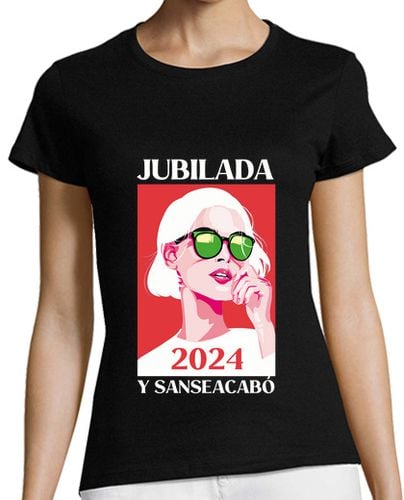 Camiseta Mujer Manga Corta Fiesta de Jubilación 2024 laTostadora - latostadora.com - Modalova