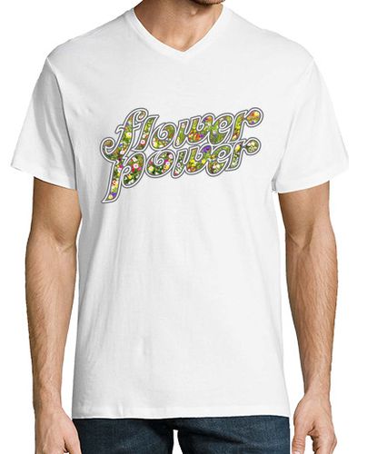 Camiseta camiseta flower power para hombre con cuello en v - latostadora.com - Modalova