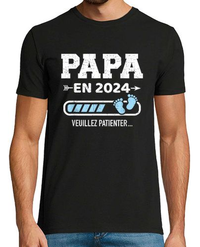 Camiseta papá en progreso 2024 anuncio del futuro papá - latostadora.com - Modalova