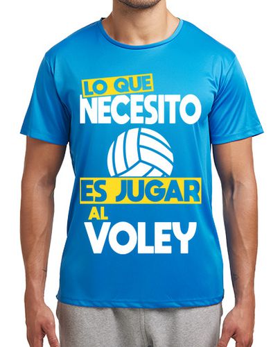 Camiseta deportiva Lo Que Necesito Es Jugar Al Voley laTostadora - latostadora.com - Modalova