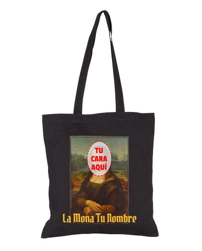 Bolsa Mona Lisa con tu cara laTostadora - latostadora.com - Modalova