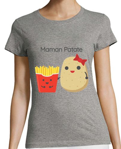 Camiseta mujer Maman Patate - latostadora.com - Modalova