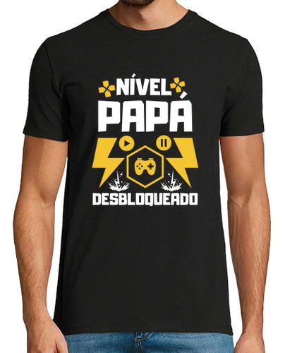 Camiseta Nivel Papá Desbloqueado futuro papá - latostadora.com - Modalova