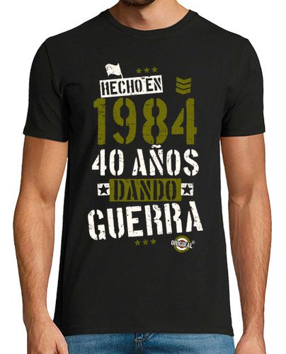 Camiseta Hombre Manga Corta 1984. 40 años dando guerra laTostadora - latostadora.com - Modalova