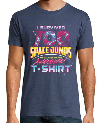 Camiseta I Survived 700 Jumps laTostadora - latostadora.com - Modalova