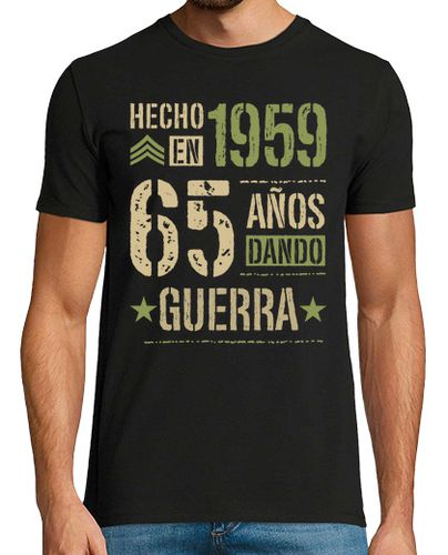 Camiseta Hecho en 1959 65 Años Dando Guerra 65 Cumpleaños Nacidos en 1959 - latostadora.com - Modalova