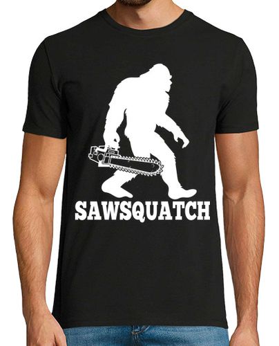 Camiseta motosierra sasquatch leñador - latostadora.com - Modalova