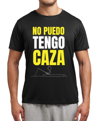 Camiseta Hombre Deportiva No Puedo Tengo Caza Cazar Cazador laTostadora - latostadora.com - Modalova