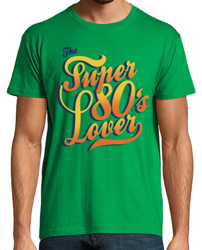 Camiseta Hombre Manga Corta The Super 80s Lover laTostadora - latostadora.com - Modalova