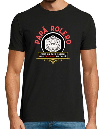 Camiseta Papá rolero dado h laTostadora - latostadora.com - Modalova