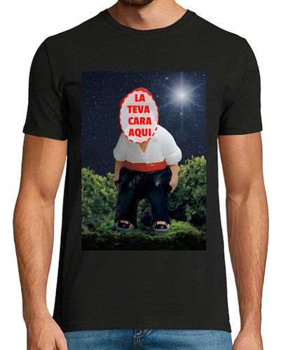 Camiseta Caganer amb la teva cara laTostadora - latostadora.com - Modalova