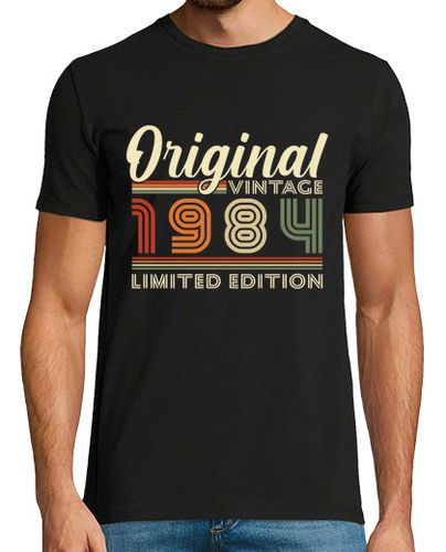 Camiseta original 1984 vintage cumpleaños retro - latostadora.com - Modalova