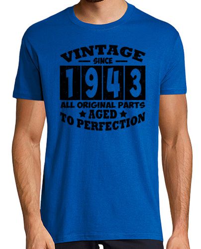 Camiseta vintage desde 1943 todas las piezas originales ag laTostadora - latostadora.com - Modalova