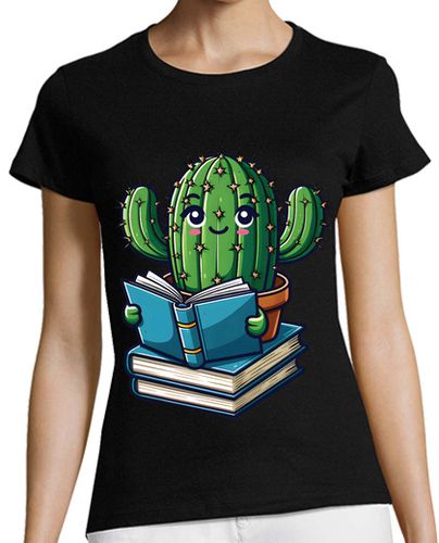 Camiseta mujer lectura de libros - latostadora.com - Modalova