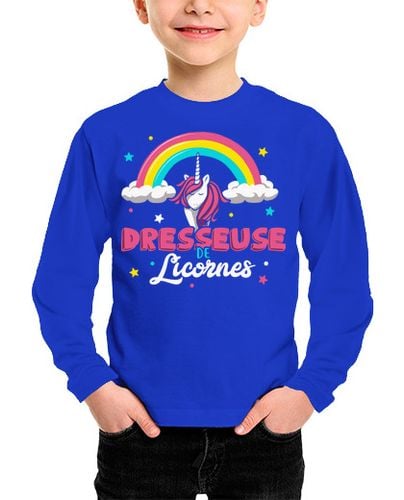 Camiseta Niño Manga Larga Dresseuse de licorne laTostadora - latostadora.com - Modalova