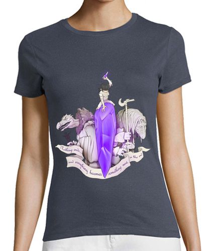 Camiseta mujer Cristal oscuro. Jen restaurando el equilibrio - latostadora.com - Modalova
